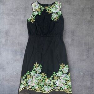 Donna Ricco Embroidered Dress - 8